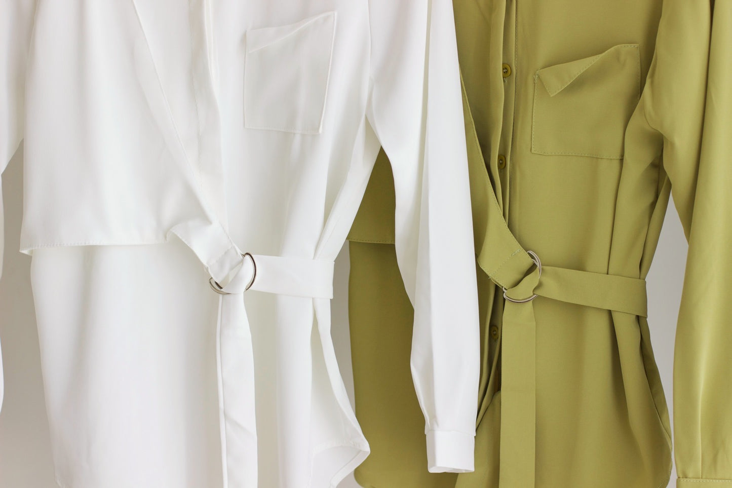 Alma belted shirt