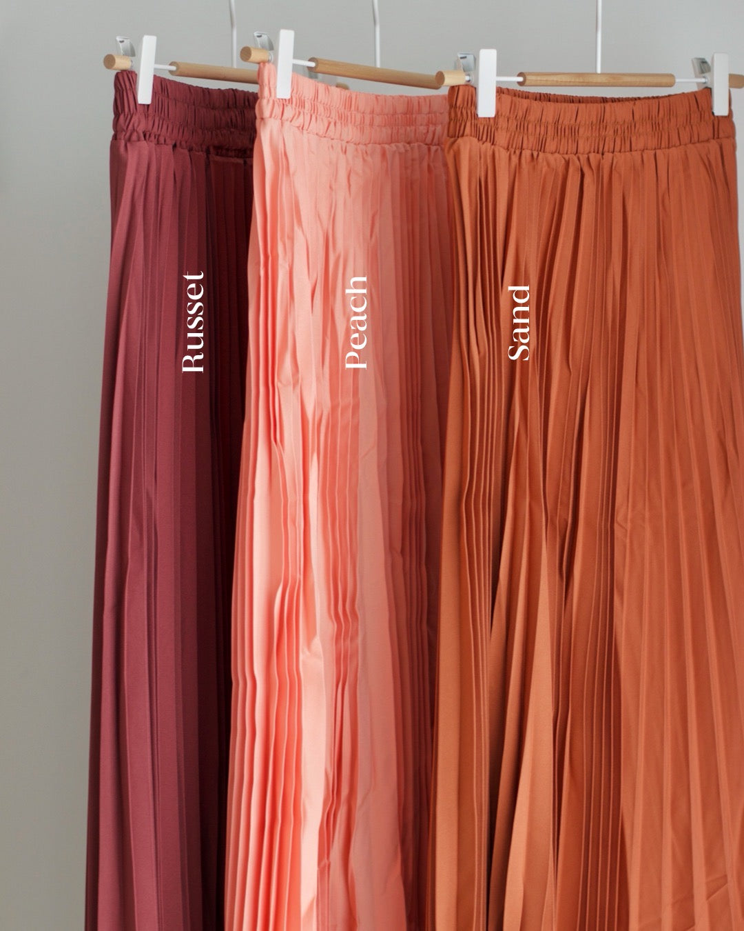 Summer Fine pleated skirt