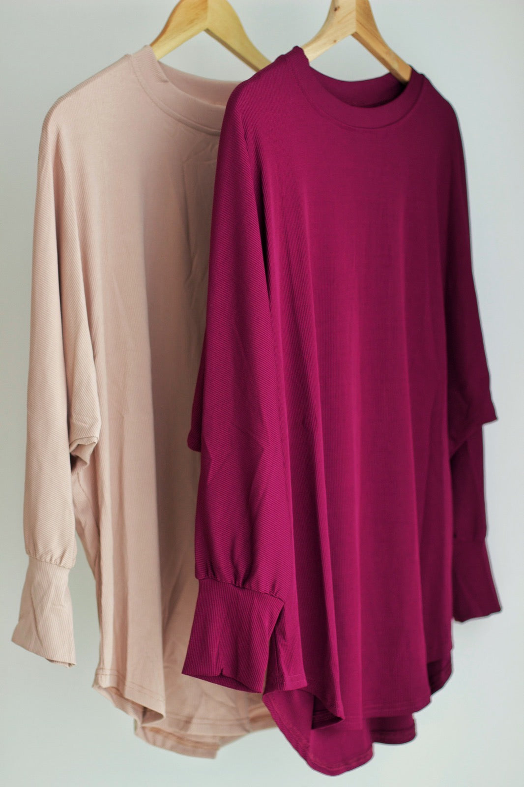 Iqra - Pleated stretchy top